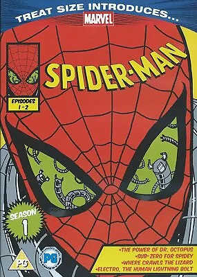 £14.99 • Buy Marvel Spider-man Cartoon Season 1 Episodes 1 & 2 Dvd Spiderman Animated Uk Rel