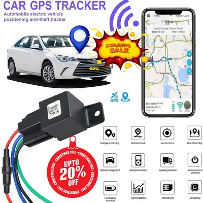 GPS Tracker Real-time Tracking Locator Device GPRS GSM CarMotorcycle Anti Theft • $15.79