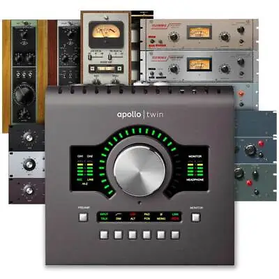 $1699 • Buy Universal Audio Apollo Twin MkII Duo 2x6 Thunderbolt Interface - Heritage Edi...