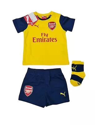 Puma Arsenal 2014 - 2015 Baby Away Kit Age 4 - 6 Months • £36.31