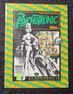 $9.80 • Buy 1994 PSYCHOTRONIC Video Magazine #17 FN+ Johnny Ramone