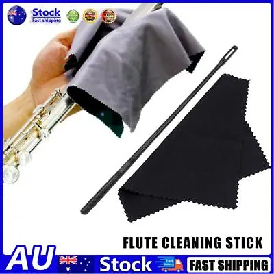 $7.59 • Buy AU Flute Cleaning Kit 14 Inch Plastic Cleaning Rod With Random Color Cloth