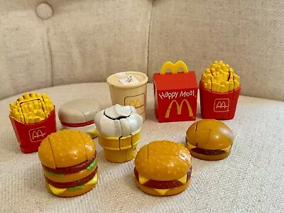 9 McDonalds Changeables Food Transformers ALL DIFFERENT Happy Meal Vintage Lot • $69.99