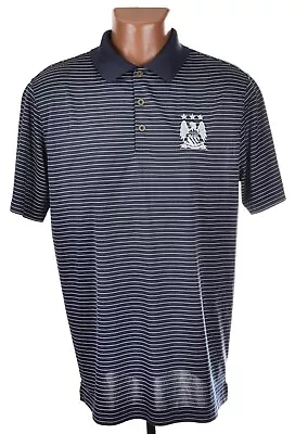 Manchester City 2013/2014 Training Football Polo Shirt Golf Performance Size M • $34.19