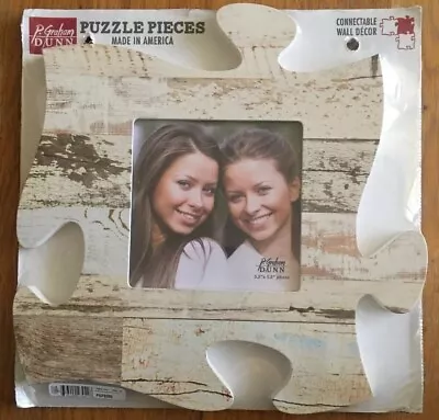 Puzzle Piece Wall Art By P. Graham Dunn.  Multicolor. 5.5” X 5.5” Photo Space • $14.95