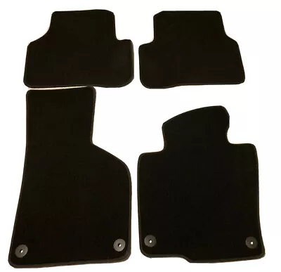 VW Passat Floor Mats OEM Black Set Of 4 3C1863011DEUN 2009 2010 2011 2012 VGC • $59.95