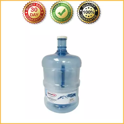 3 Gal Water Bottle Secure Liquid Jug Container BPA-Free Plastic Reusable • $10.99