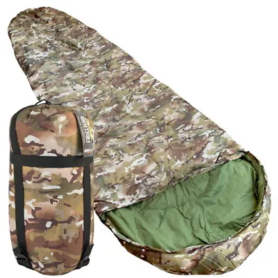 £29.95 • Buy Adults Sleeping Bag Camping BTP Camo Camouflage Carp Fishing Military KombatUK 