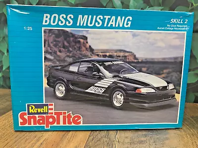 1994 Sealed Model Kit Revell Snaptite 1995 Boss Mustang Shinoda #6390 Scale 1:25 • $31.20