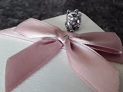 Pandora Silver Chinese Waving Cat  Charm      790989EN05 • £17