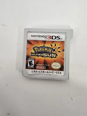 Pokemon Ultra Sun (Nintendo 3DS)  Cartridge Only TESTED  Authentic Label Damage • $38.99