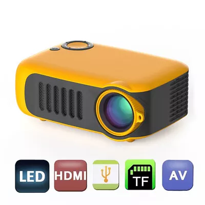 £55.19 • Buy Mini Led Projector 1080P Supported Portable Proyector For IPhone Home Cinema