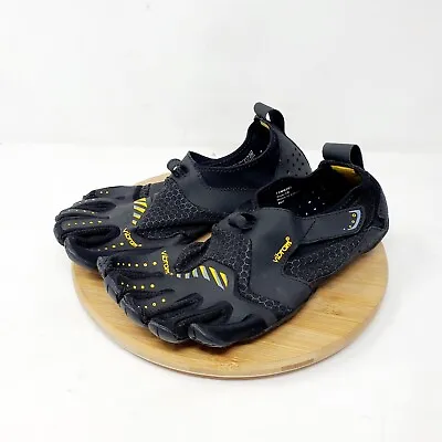 Vibram FiveFingers Shoes Womens 38 Signa Water Black Barefoot Minimalist 7.5-8 • $39.95