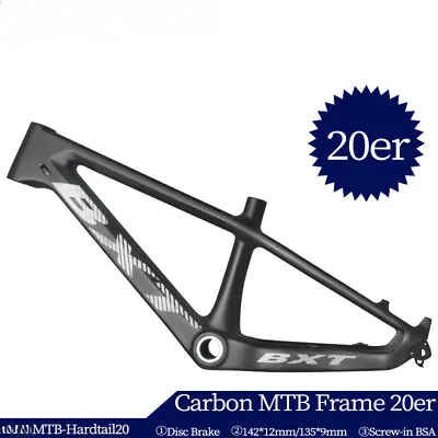 Carbon Fiber MTB Frame 20er Child Mountain Bike Frame  Boy Girl Boys Bike Frames • $775.72