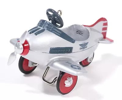 Murray Pedal Airplane Kiddie Car Classics Hallmark Christmas Ornament 1996 • $8.99