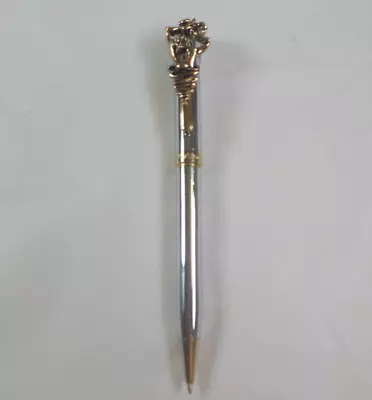 $10 • Buy 1996 Warner Bros Looney Tunes Tasmanian Taz Pen Brass & Chrome