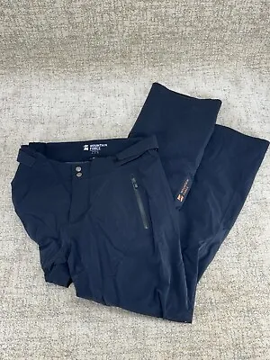 Mountain Force Mens Black Ski Pants - Size 50 - Excellent • $89.95