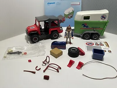 PLAYMOBIL 4189: Horse Trailer - Incomplete - Great Condition • $35