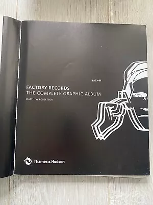 Factory Records:The Complete Graphic Album By Matthew Robertson(Hardcover 2006) • £10
