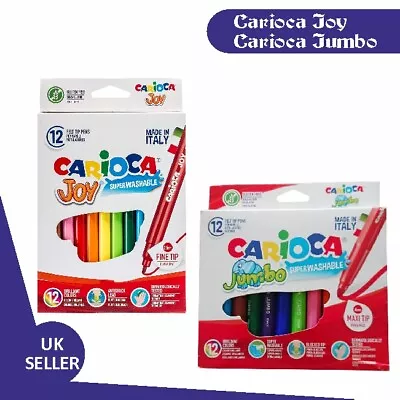 Super Washable Felt Tip Pens Brilliant Colours- ''Carioca Baby Joy'' • £9.99