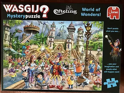 Wasgij 1000 Piece Mystery Jigsaw Puzzle Efteling • £6