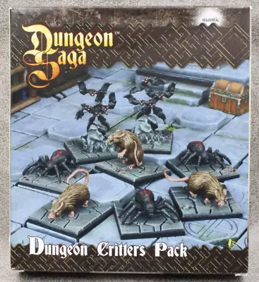 Dungeon Saga DUNGEON CRITTERS PACK Mantic Games 15287 • £13.99