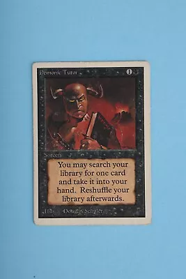 $49.99 • Buy MTG Demonic Tutor In DMG From Unlimited