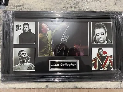 Liam Gallagher Signed Framed • £150
