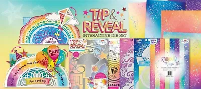 Angela Poole - Tip & Reveal Rainbow Magic Collection Stamp Dies Paper Stencil • £9.50