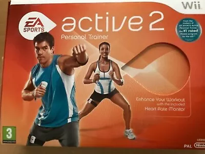 EA Sports Active 2 + Heart Rate Monitor Nintendo WII Video Game UK Release • £29.99