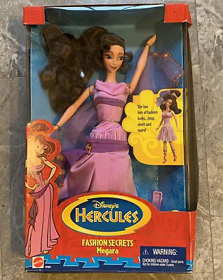 1996 Disney Hercules Fashion Secrets Megara Doll  RARE Vintage • $39.99
