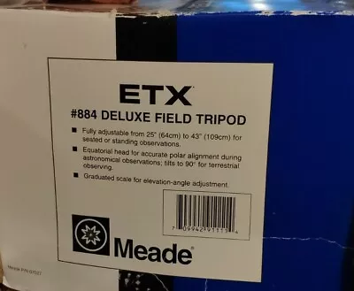 Meade #884 Deluxe Field Tripod • £120