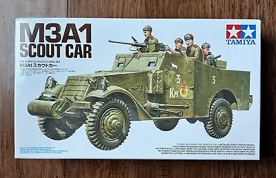 Tamiya 363 1/35 Scale M3A1 Scout Car W/5 Red Army Figures • $40.25