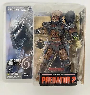Predator Movie Maniacs Predator 2 Action Figure McFarlane 1992 NOS • $32.50