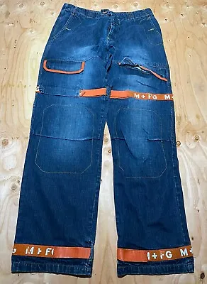 Vintage Marithe Francois Girbaud Shuttle Tape Jeans Baggy Actual Size 34x34 AD3 • $135