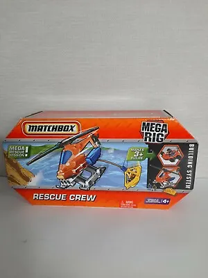 Matchbox Mega Rig Rescue Crew 3+ Builds R6343 2009 Helicoptor Car  • $29.99