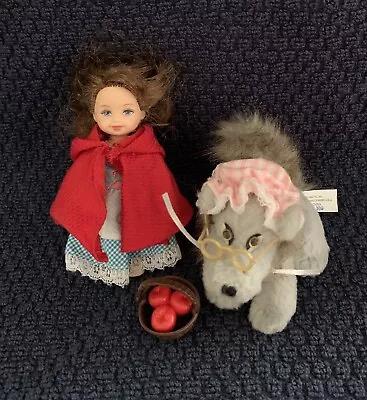 Barbie Kelly LITTLE RED RIDING HOOD Storybook Favorites Collector Ed. Doll Wolf • $19.99