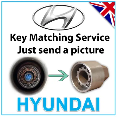 For Hyundai Security Master Locking Lock Wheel Nut Key Bolt UK Matching LWNK • $31.10