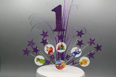 Cake Topper Stars On Wires Tele Children's TV  1st 2nd 3rd 4th 015 ANY THEME • £14.99