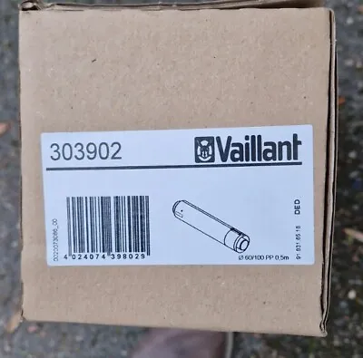 Vaillant EcoTEC Flue Extension 470mm (100mm) 303902 • £32