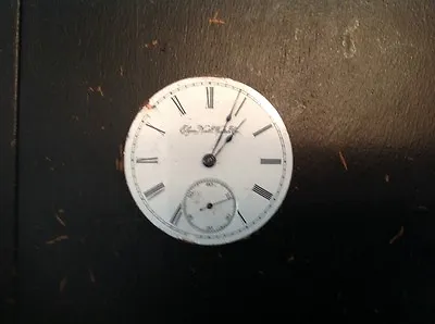 Vintage Elgin National Watch Co. Pocket Watch Movement • $45