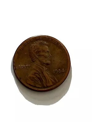 1984 Penny Lincoln Penny Coin Rim Error Misprint • $700