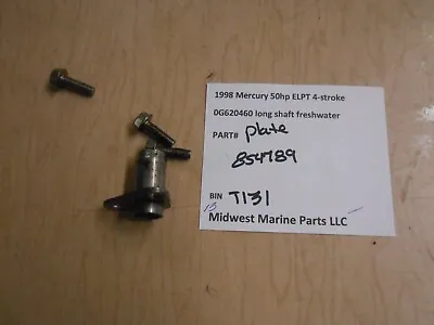 854789 Mercury 1998 50hp ELPT Bigfoot Outboard Plate T131 • $13