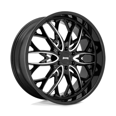 DUB S263 OG 22X9.5 +25 Gloss Black Milled Wheel 6X139.7 6X5.5 (QTY 4) • $1896