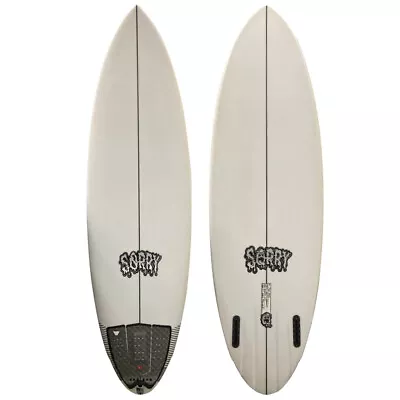 5'9  Sorry Surfboards  Honeypot Twin  Used Channel Bottom Twin Fin Surfboard • $474.99