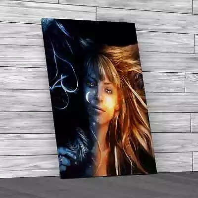 Sexy Abstract Woman Dark Original Canvas Print Large Picture Wall Art • £14.95