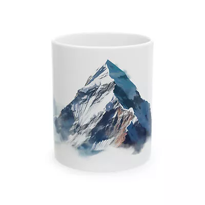 Mount Everest Mug Mt Everest Gift 11oz Ceramic Coffee Cup For Majestic Adventure • $11.99