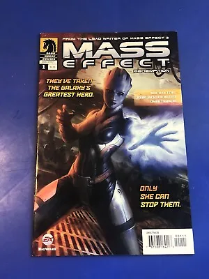 Mass Effect Redemption #1 1st Appearance Commander Shepard Dark Horse Comic 2010 • $25.60