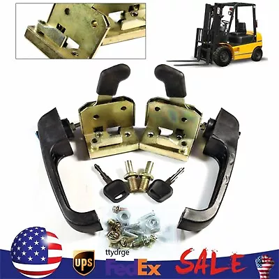 Universal Tractor And Heavy Equipment Locking Door Lock Handle Loader Door NEW • $17.08