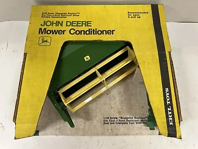 1/16 John Deere Mower Conditioner Tractor Mower DieCast New In Box By ERTL • $78